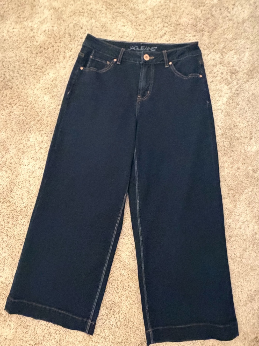 Jag Jeans Wide Leg Dark Blue Women's Jeans